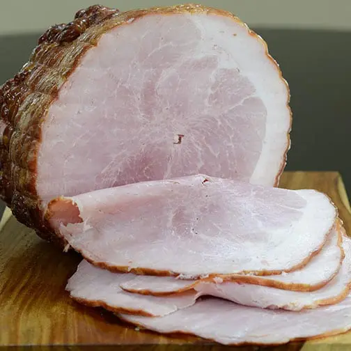 Calorie value Boiled Tambov ham. Chemical composition and nutritional value.