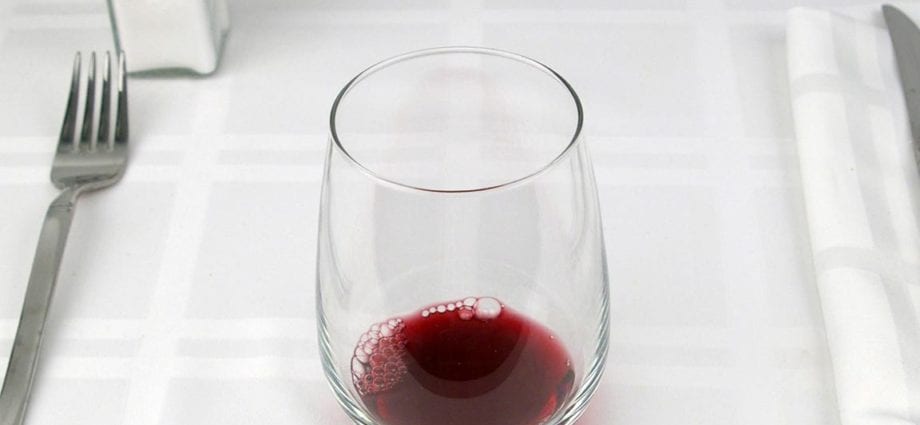 Calorie Wine, table, red, Lemberger. Chemical composition and nutritional value.