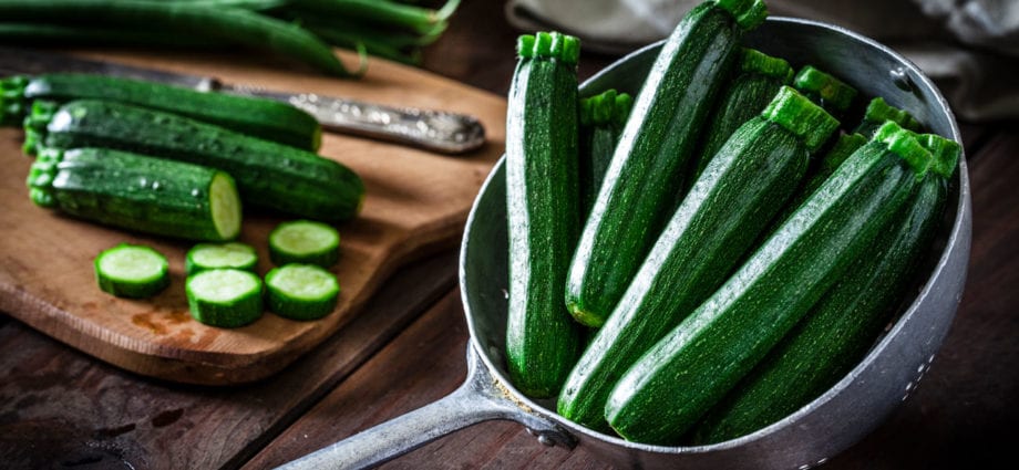 Calorie Zucchini with peel, boiled, with salt. Chemical composition and nutritional value.