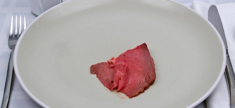 Calories Ham, shank, lean meat. Chemical composition and nutritional value.