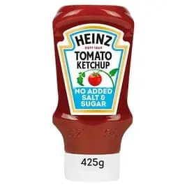 Calories Low salt ketchup. Chemical composition and nutritional value.