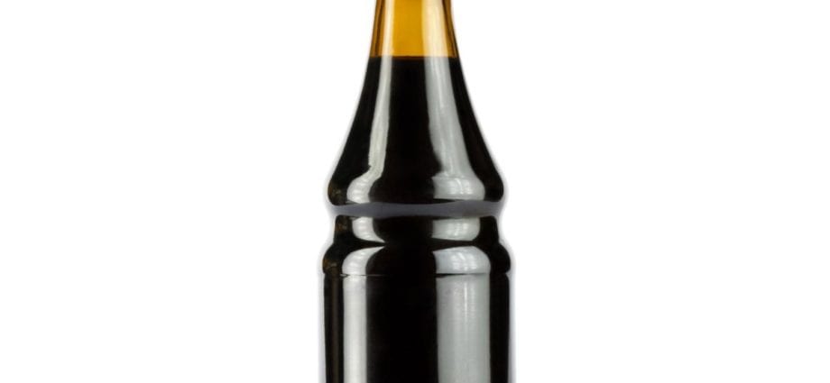 Calories Soy sauce, made from hydrolyzed vegetable protein, reduced in nartia. Chemical composition and nutritional value.