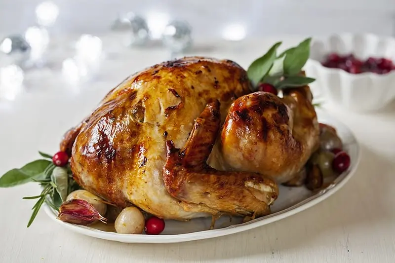 Calories Turkey, chicken, baked. Chemical composition and nutritional value.