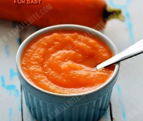 Рецепт морковного пюре. Калорийность, химический состав и пищевая ценность.