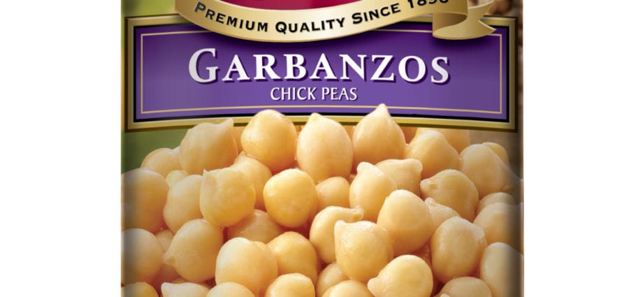 Chickpeas (garbanzo beans), canned