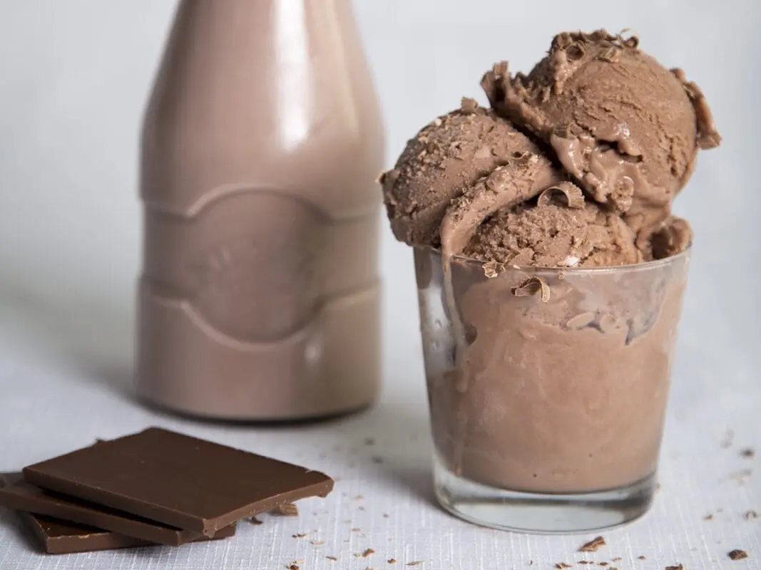 Chocolate milk ice cream