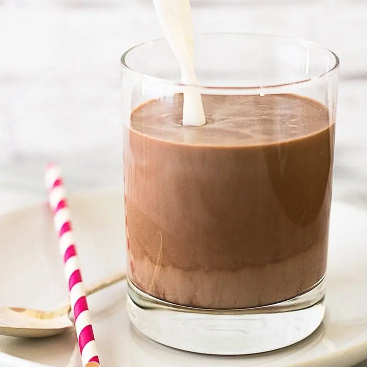 Cocoa with milk, drink