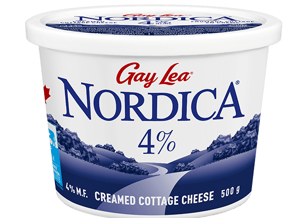 Moist cottage cheese 4,2% fat, with vegetables