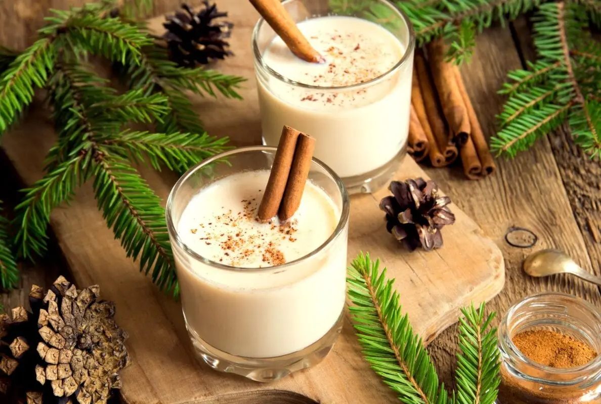 Cough left? Cook eggnog