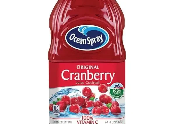Cranberry juice cocktail, bottled