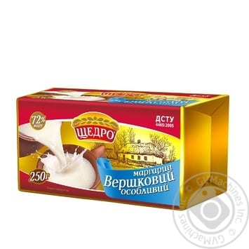 Creamy chocolate margarine