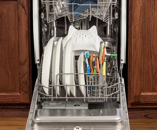 Barang-barang aman mesin cuci piring