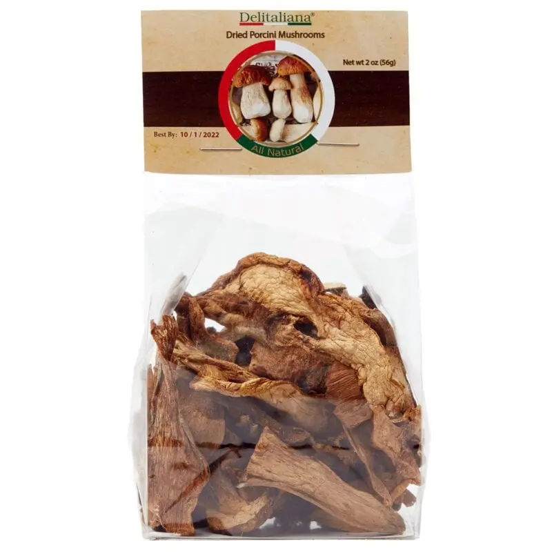 Dried porcini