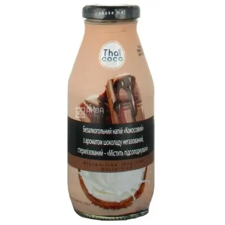 Drink, with chocolate flavor, based on milk and whey