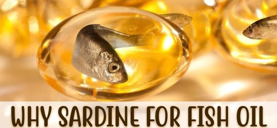 Fish oil, sardine