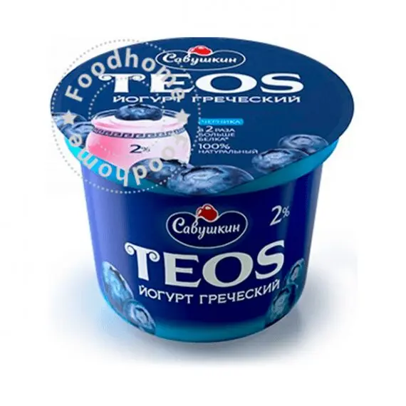 Greek yogurt 2,9% fat, strawberry, DANNON OIKOS