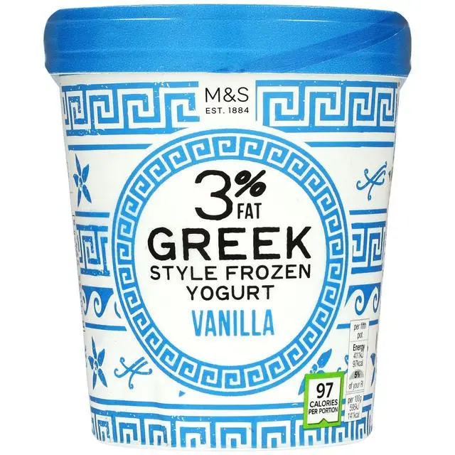 Greek yogurt 3% fat, fruit