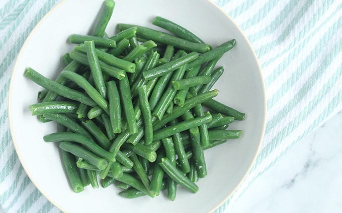 Green Beans, yellow, boiled, with salt