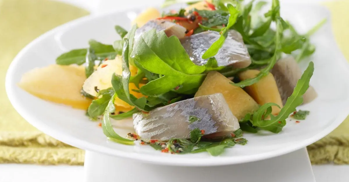 Herring Vinaigrette recipe. Calorie, chemical composition and nutritional value.