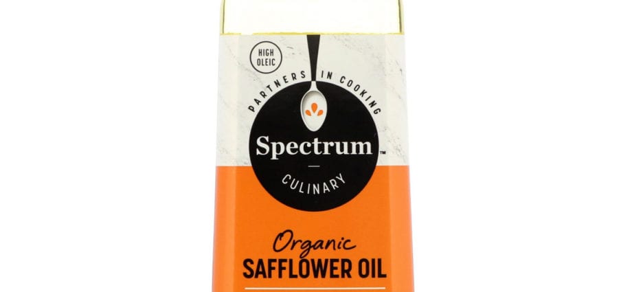 High oleic safflower oil, more than 70%