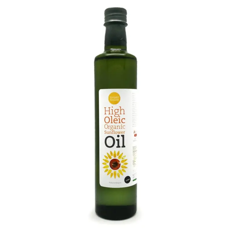 High oleic sunflower oil (70% or more)