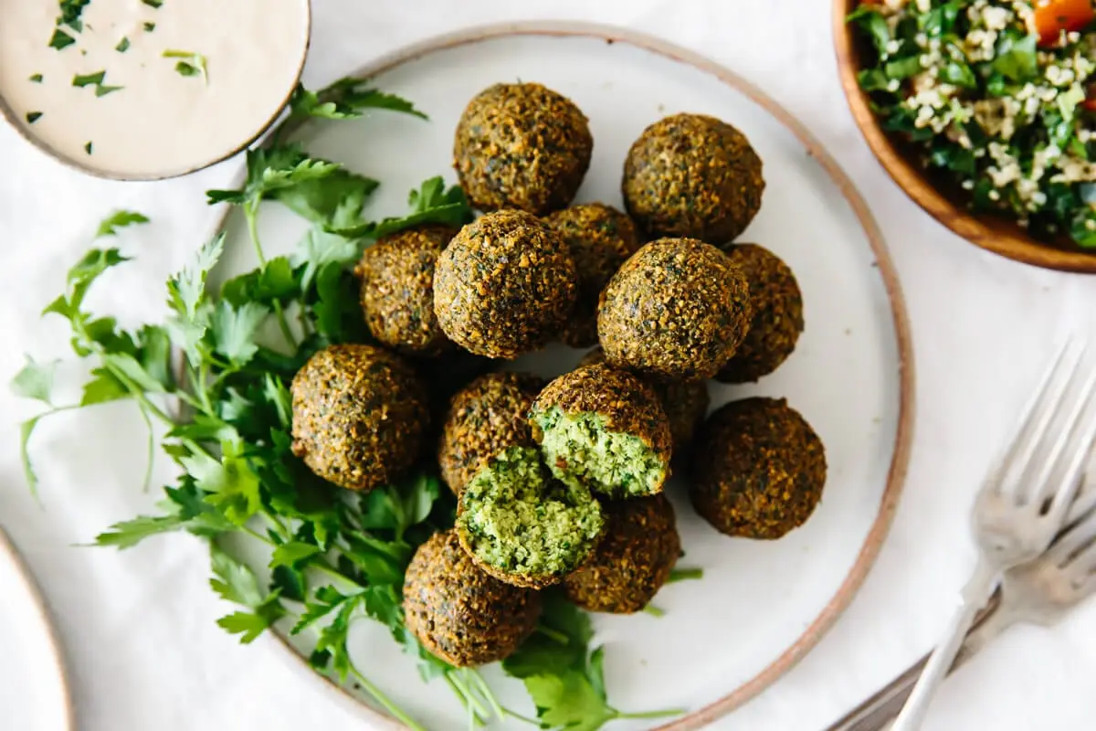 Homemade Falafel