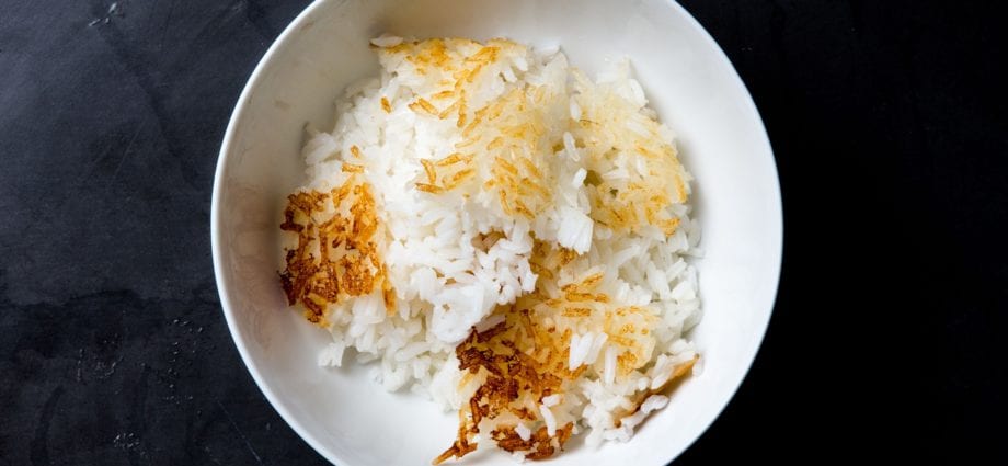 How to cook crisp rice