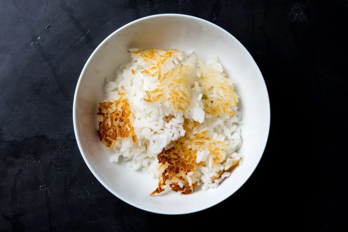 How to cook crisp rice