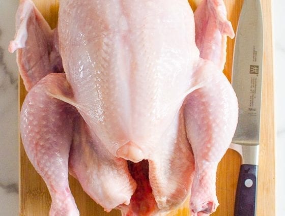 How to cut a chicken (video)