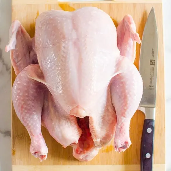 How to cut a chicken (video)