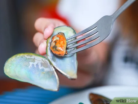 Hvordan spise blåskjell
