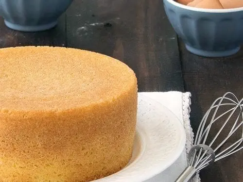 How to make a sponge cake without flour