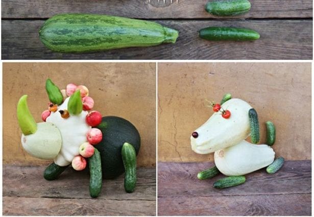 How to make a vegetable bouquet
