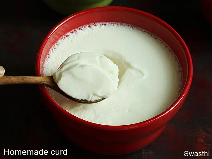 How to make curd cream