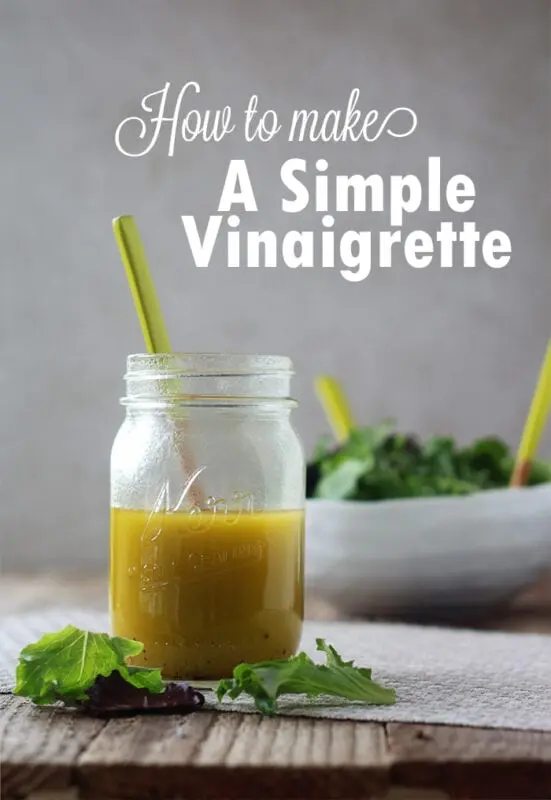 How to make Vinaigrette sauce