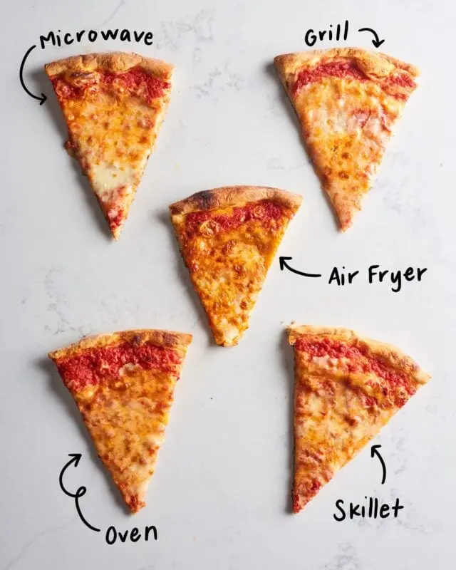 How to properly reheat pizza