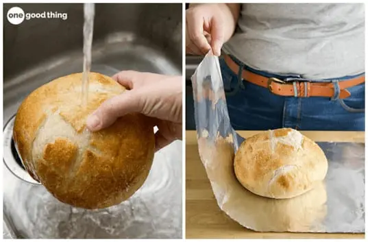 How to refresh stale bread