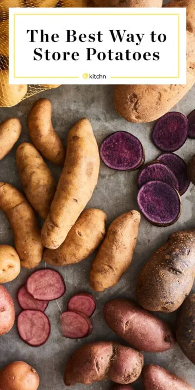 How to store potatoes in an apartment