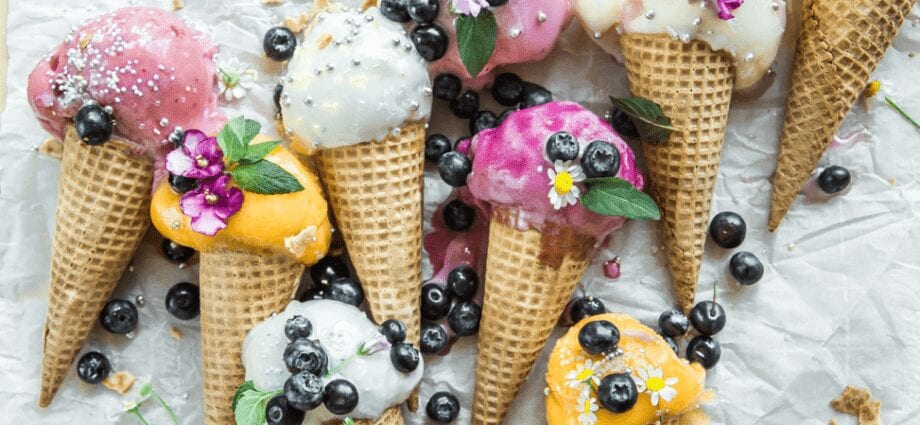 आईस्क्रीम: उन्हाळा 2018 चा ट्रेंड