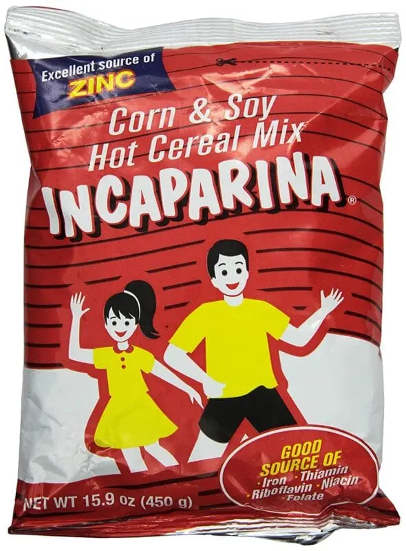 Incaparina, corn and soy flour mixture, uncooked
