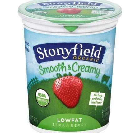 KRAFT BREYERS Smooth Creamy Strawberry Yogurt 1% Low Fat