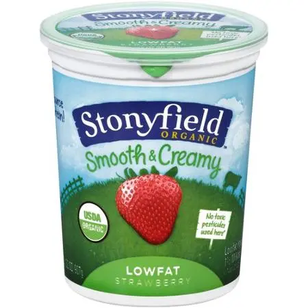 KRAFT BREYERS Smooth Creamy Strawberry Yogurt 1% Low Fat