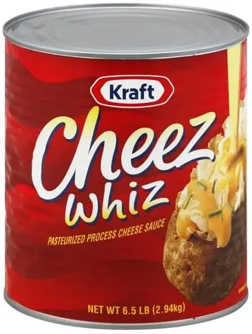 KRAFT CHEEZ WHIZ, Pasteurized Processed Cheese Sauce