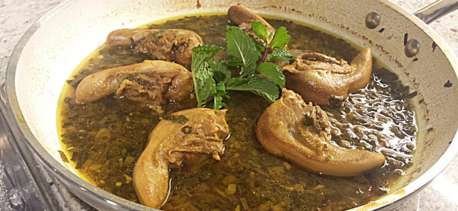 Lamb Tongue stew