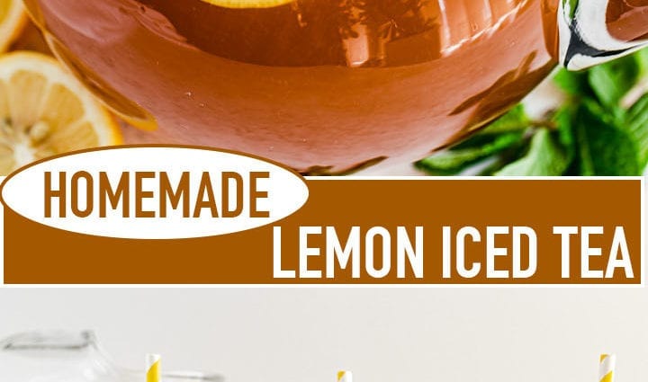Lemon Tea Recipe. Calorie, chemical composition and nutritional value.