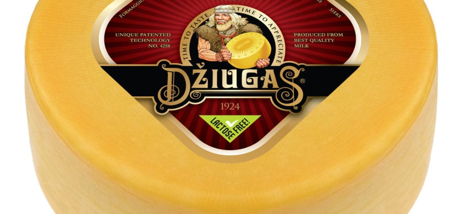 Λιθουανικό τυρί, mdzh 30% ξηρό in-ve