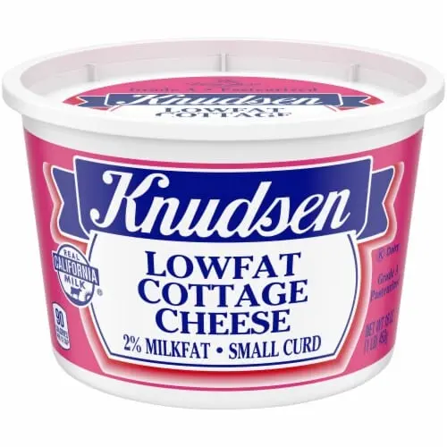 Low-fat cottage cheese, 0,5% fat, fruit and berry sweet