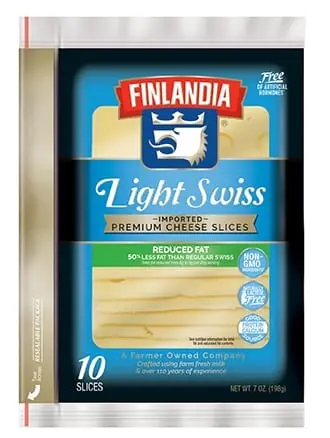 Low fat Swiss cheese