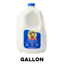 Milk 2% fat, high protein, with vitamins A and D