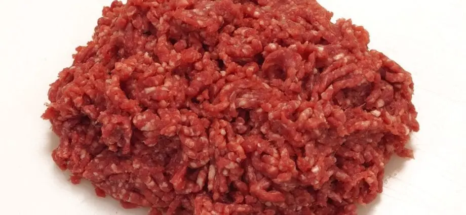 Minced lamb